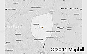 Silver Style Map of Chelyabinsk
