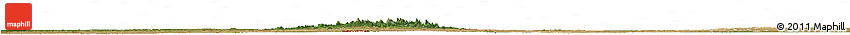 Satellite Horizon Map of Urals