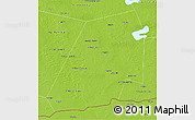 Physical 3D Map of Makushinskiy