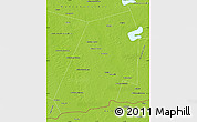 Physical Map of Makushinskiy