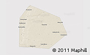 Shaded Relief 3D Map of Pritobolnyi, single color outside