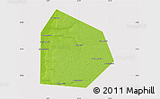 Physical Map of Pritobolnyi, cropped outside