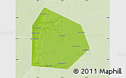 Physical Map of Pritobolnyi, lighten