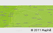 Physical Panoramic Map of Pritobolnyi