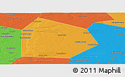Political Panoramic Map of Pritobolnyi