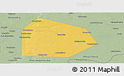 Savanna Style Panoramic Map of Pritobolnyi