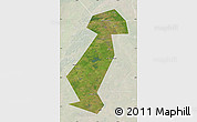 Satellite Map of Vargashinskiy, lighten