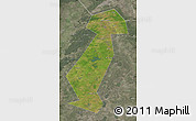 Satellite Map of Vargashinskiy, semi-desaturated