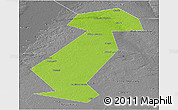 Physical Panoramic Map of Vargashinskiy, desaturated