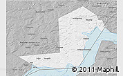 Gray 3D Map of Chastinskiy