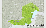 Physical 3D Map of Chastinskiy, lighten, semi-desaturated