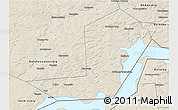 Shaded Relief 3D Map of Chastinskiy
