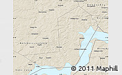 Shaded Relief Map of Chastinskiy