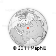 Outline Map of Chastinskiy