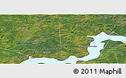 Satellite Panoramic Map of Chastinskiy