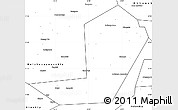 Blank Simple Map of Chastinskiy