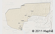 Shaded Relief 3D Map of Cherdynskiy, lighten