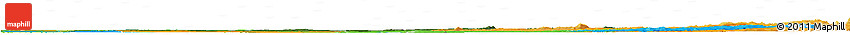 Satellite Horizon Map of Cherdynskiy, political outside