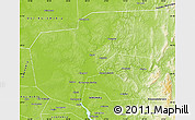 Physical Map of Cherdynskiy