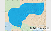 Political Map of Cherdynskiy, lighten