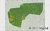 Satellite Map of Cherdynskiy, lighten
