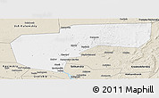 Classic Style Panoramic Map of Cherdynskiy