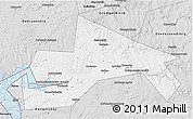 Silver Style 3D Map of Chusovskoy