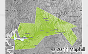 Physical Map of Chusovskoy, desaturated
