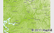 Physical Map of Chusovskoy