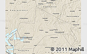 Shaded Relief Map of Chusovskoy