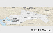 Classic Style Panoramic Map of Chusovskoy