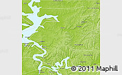 Physical 3D Map of Dobryanskiy