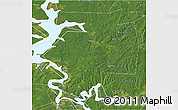 Satellite 3D Map of Dobryanskiy