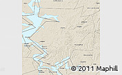 Shaded Relief 3D Map of Dobryanskiy