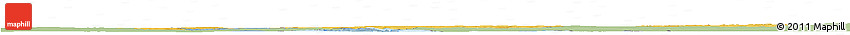 Savanna Style Horizon Map of Dobryanskiy, single color outside
