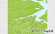 Physical 3D Map of Ilyinskiy