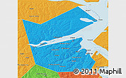 Political 3D Map of Ilyinskiy