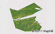 Satellite 3D Map of Ilyinskiy, cropped outside