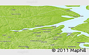 Physical Panoramic Map of Ilyinskiy