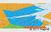 Political Panoramic Map of Ilyinskiy
