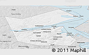 Silver Style Panoramic Map of Ilyinskiy