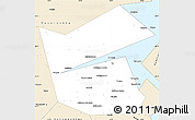 Classic Style Simple Map of Ilyinskiy