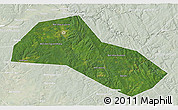 Satellite 3D Map of Lysvenskiy, lighten