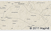 Shaded Relief 3D Map of Lysvenskiy