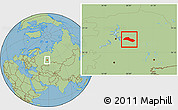 Savanna Style Location Map of Lysvenskiy