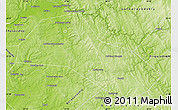 Physical Map of Lysvenskiy