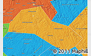 Political Map of Lysvenskiy
