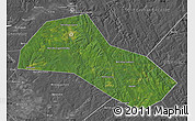 Satellite Map of Lysvenskiy, desaturated