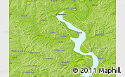 Physical Map of Okhanskiy