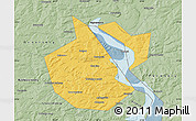 Savanna Style Map of Okhanskiy